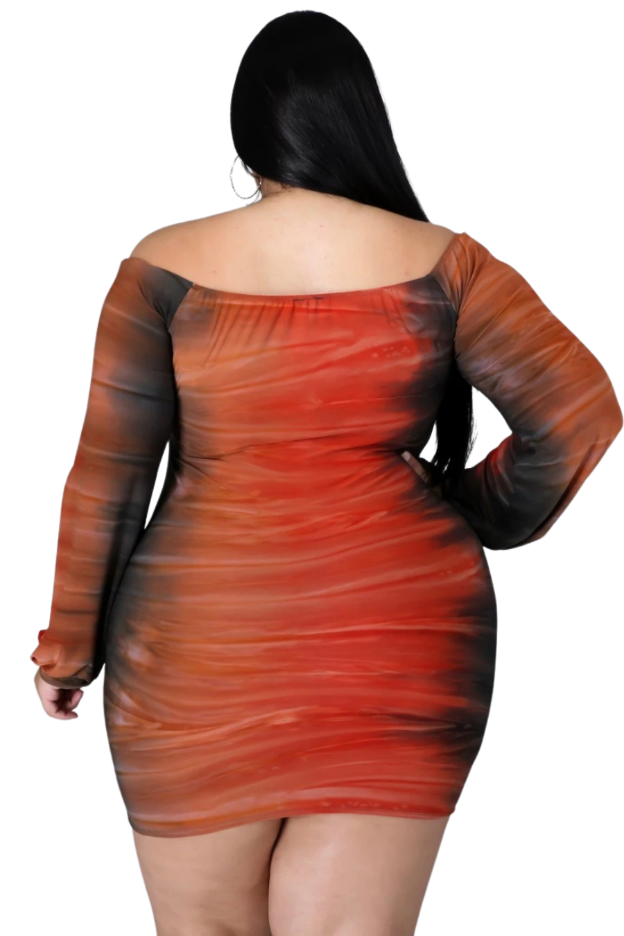 Don't Need You Tie Dye Dress - Curve